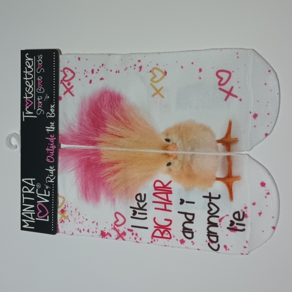2/$15 Big Hair Short Boot Socks by MantraLove